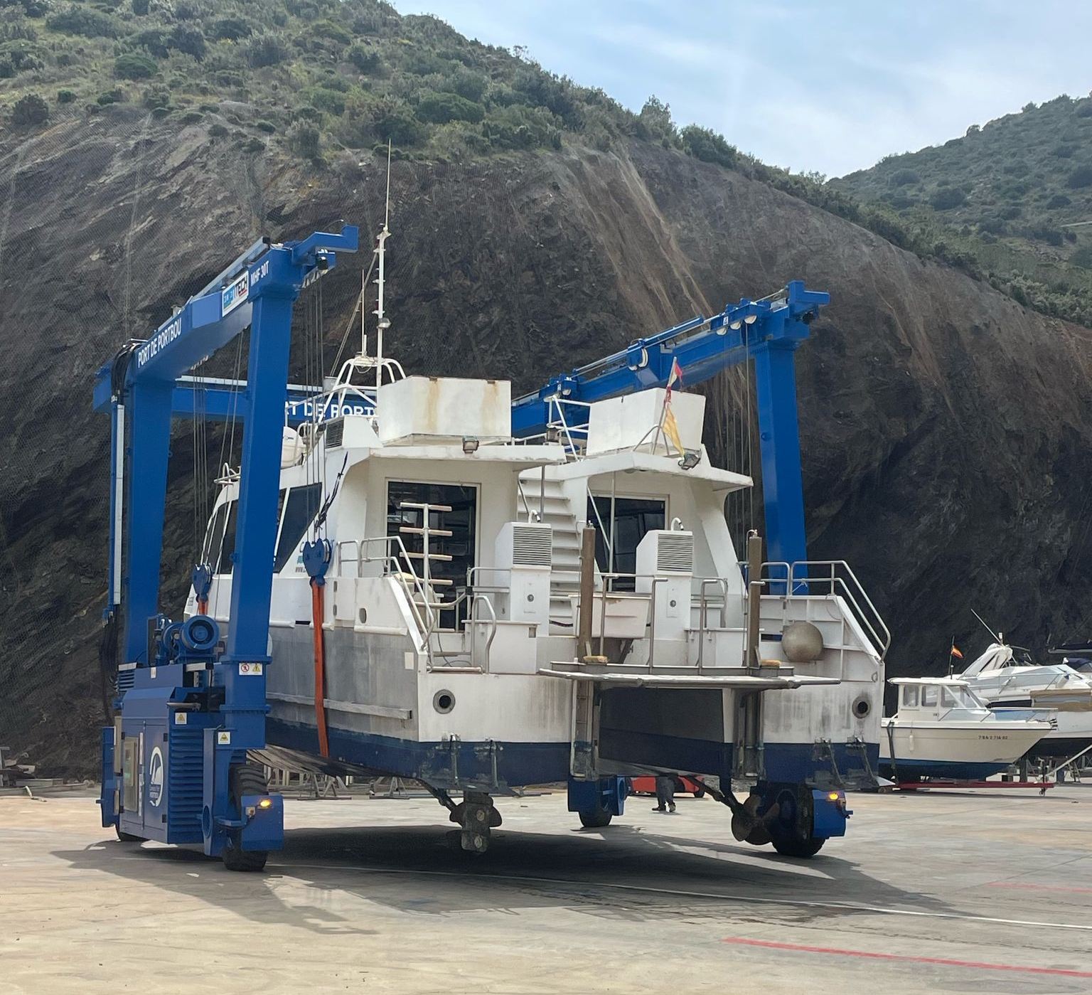 Marine Hoist 30 t, Spain