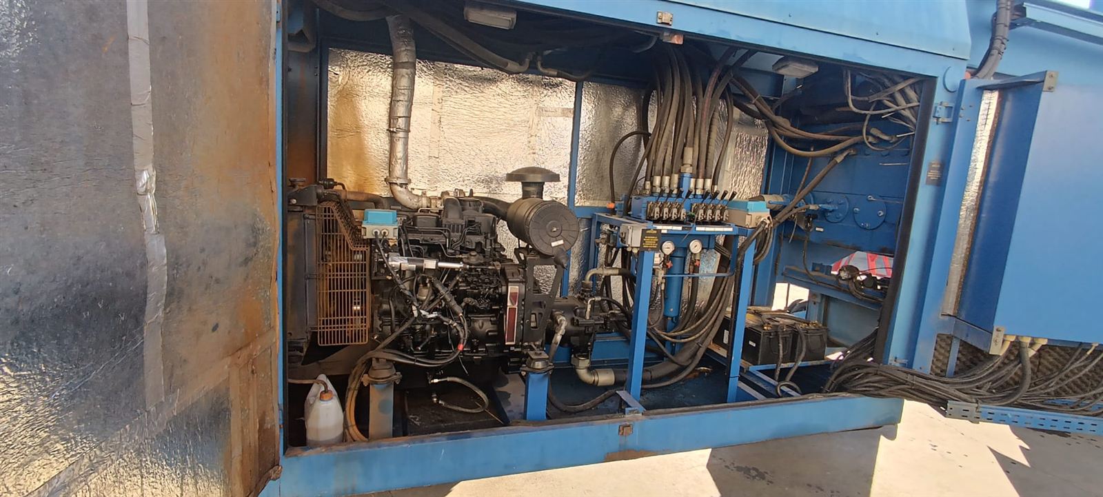 Diesel power unit before repowering