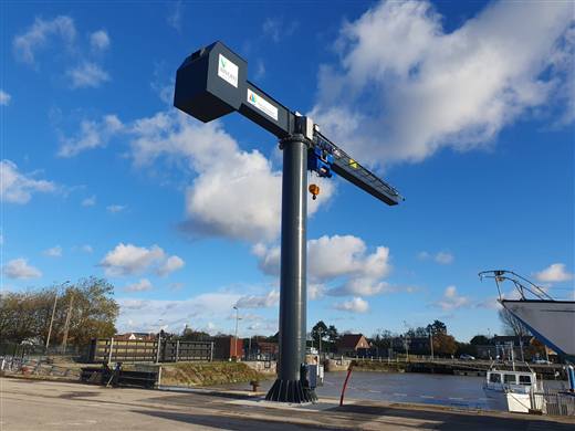 Jib crane 16 t @ 10 m