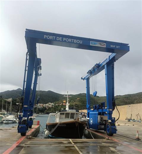 Marine Hoist 30 t — for sailing boats