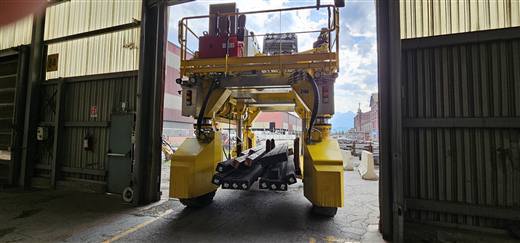 Two MOBILIFT 30 t — hot billet handling for a steel mill