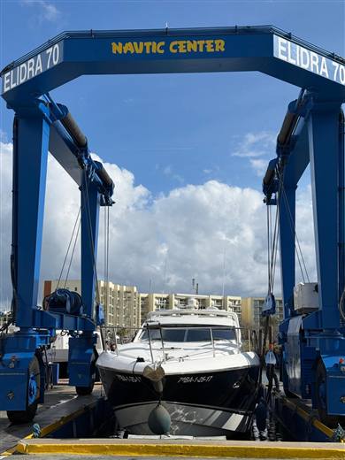 Marine Hoist 70 t — electric repowering of a Paolo De Nicola® machine