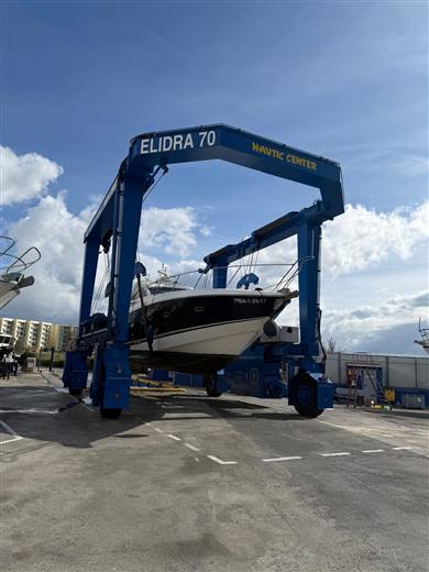 Marine Hoist 70 t — electric repowering of a Paolo De Nicola® machine